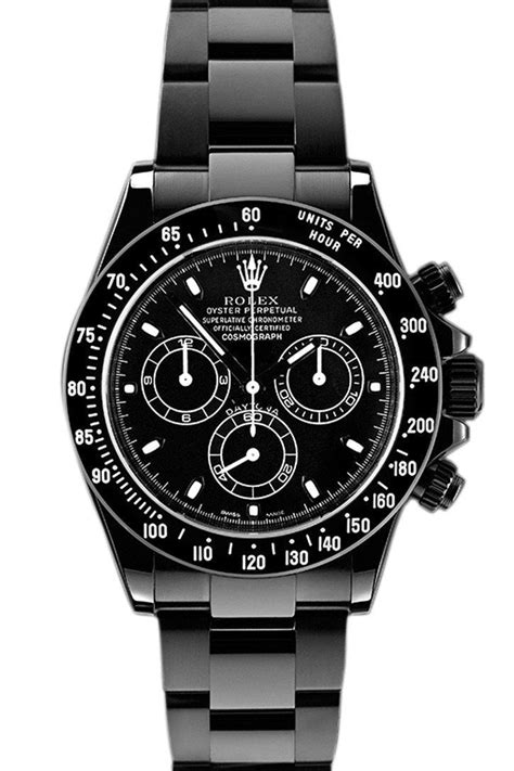 rolex daytona black edition